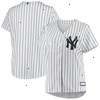 New York Yankees Women's Plus Size Sanitized Replica Team Jersey - White