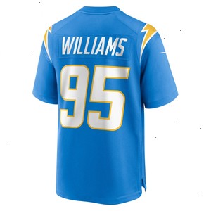 Nicholas Williams Los Angeles Chargers Nike Team Game Jersey - Powder Blue