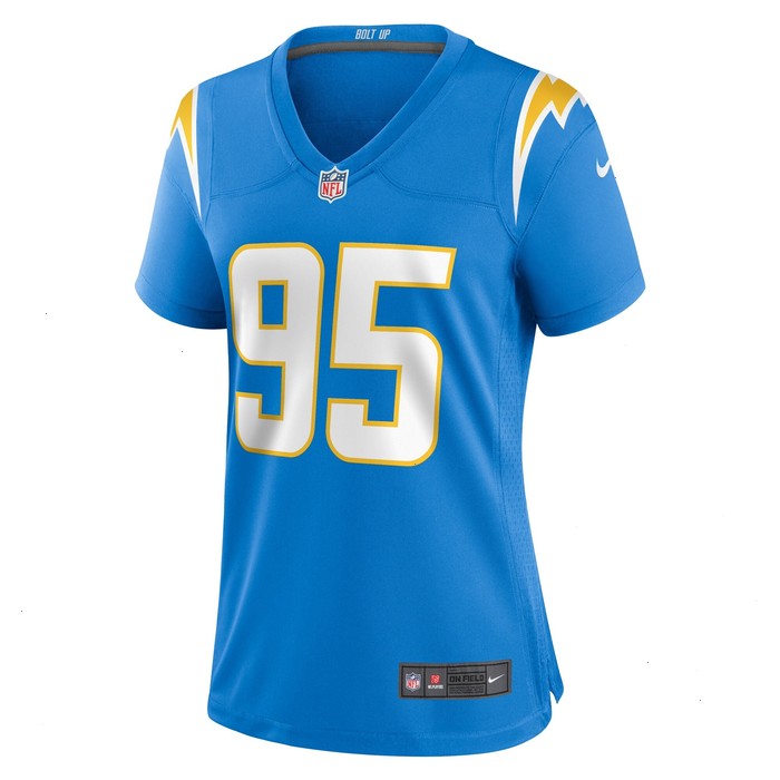 Nicholas Williams Los Angeles Chargers Nike Women's Team Game Jersey - Powder Blue