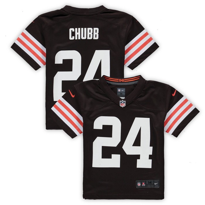 Nick Chubb Cleveland Browns Nike Preschool Game Jersey - Brown