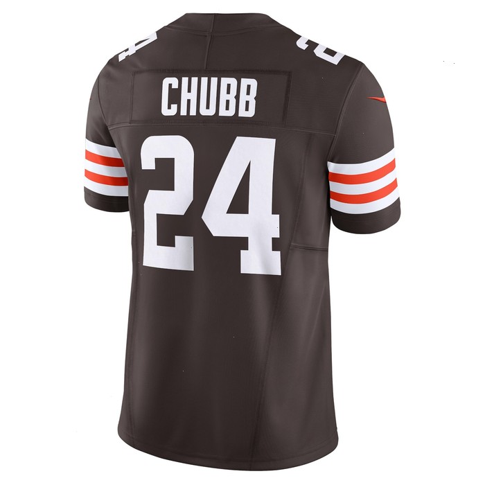 Nick Chubb Cleveland Browns Nike Vapor F.U.S.E. Limited Jersey - Brown