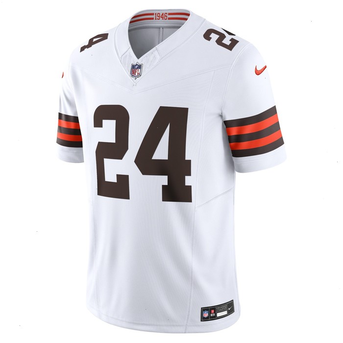 Nick Chubb Cleveland Browns Nike Vapor F.U.S.E. Limited Jersey - White V1