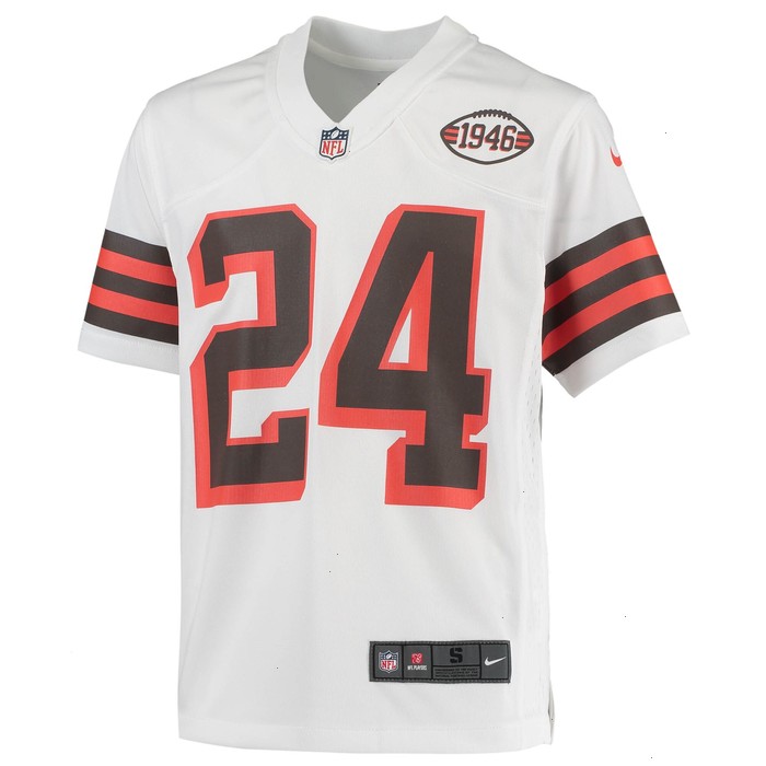 Nick Chubb Cleveland Browns Nike Youth Game Jersey - White