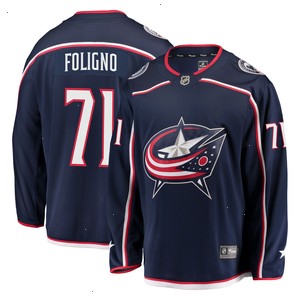 Nick Foligno Columbus Blue Jackets Fanatics Branded Breakaway Jersey - Navy