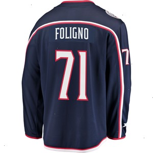 Nick Foligno Columbus Blue Jackets Fanatics Branded Breakaway Jersey - Navy