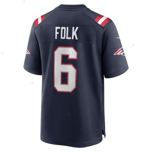 Nick Folk New England Patriots Nike Game Jersey - Navy