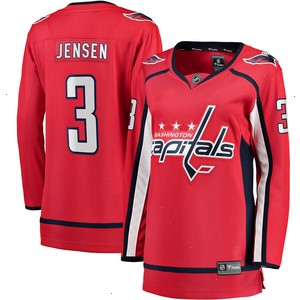 Nick Jensen Washington Capitals Fanatics Branded Women's Home Breakaway Player Jersey - Red