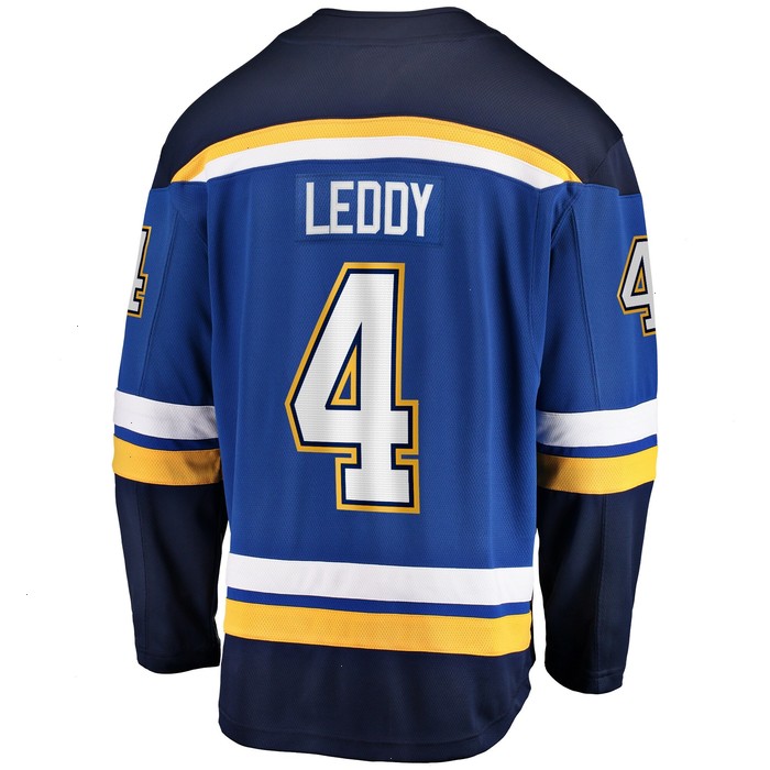 Nick Leddy St. Louis Blues Fanatics Branded Home Breakaway Player Jersey - Blue