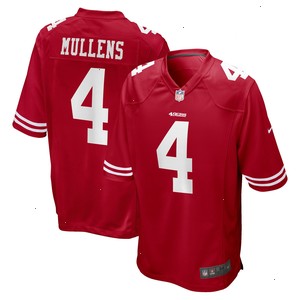 Nick Mullens San Francisco 49ers Nike Game Player Jersey - Scarlet