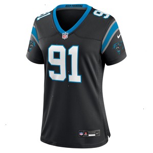 Nick Thurman Carolina Panthers Nike Women's Team Game Jersey - Black