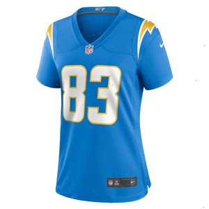 Nick Vannett Los Angeles Chargers Nike Women's Team Game Jersey - Powder Blue