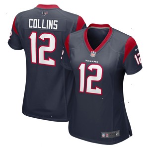 Nico Collins Houston Texans Nike Women's Game Jersey - Navy