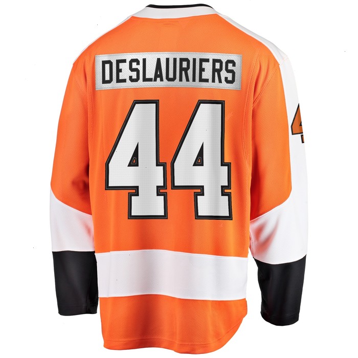 Nicolas Deslauriers Philadelphia Flyers Fanatics Branded Home Breakaway Player Jersey - Orange