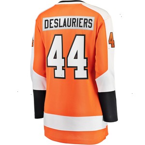 Nicolas Deslauriers Philadelphia Flyers Fanatics Branded Women's Home Breakaway Player Jersey - Orange