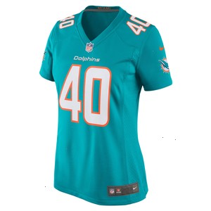 Nik Needham Miami Dolphins Nike Women's Game Jersey - Aqua