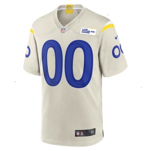 Nike Los Angeles Rams Custom Game Jersey - Bone