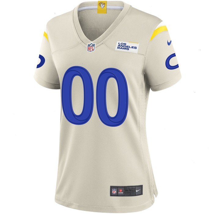 Nike Los Angeles Rams Women's Custom Game Jersey - Bone