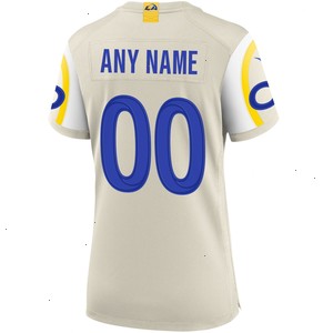 Nike Los Angeles Rams Women's Custom Game Jersey - Bone