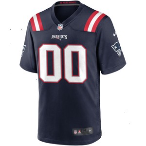 Nike New England Patriots Custom Game Jersey - Navy