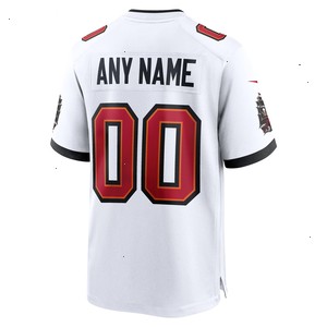 Nike Tampa Bay Buccaneers Custom Game Jersey - White