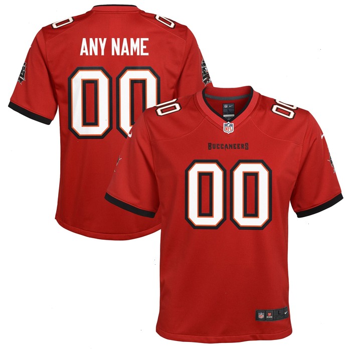 Nike Tampa Bay Buccaneers Youth Custom Game Jersey - Red