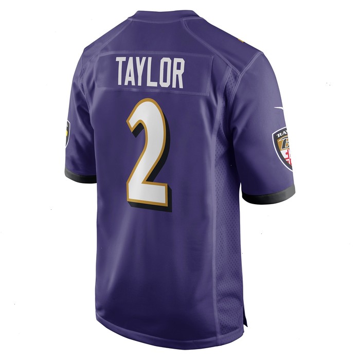 Nike Youth Baltimore Ravens Tyrod Taylor Team Color Game Jersey