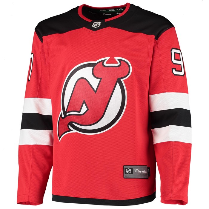 Nikita Gusev New Jersey Devils Fanatics Branded 2020/21 Home Breakaway Player Jersey - Red