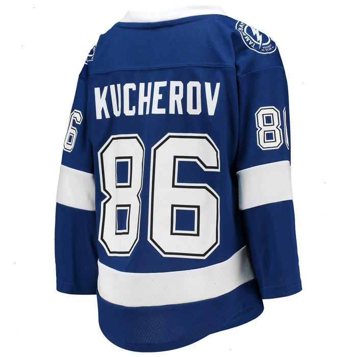 Nikita Kucherov Tampa Bay Lightning Youth Home Replica Player Jersey - Blue