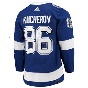 Nikita Kucherov Tampa Bay Lightning adidas Home Primegreen Authentic Pro Player Jersey - Blue