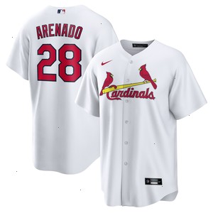 Nolan Arenado St. Louis Cardinals Nike Home Official Replica Player Jersey - White