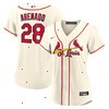 Nolan Arenado St. Louis Cardinals Nike Women's Alternate Replica Player Jersey - Cream