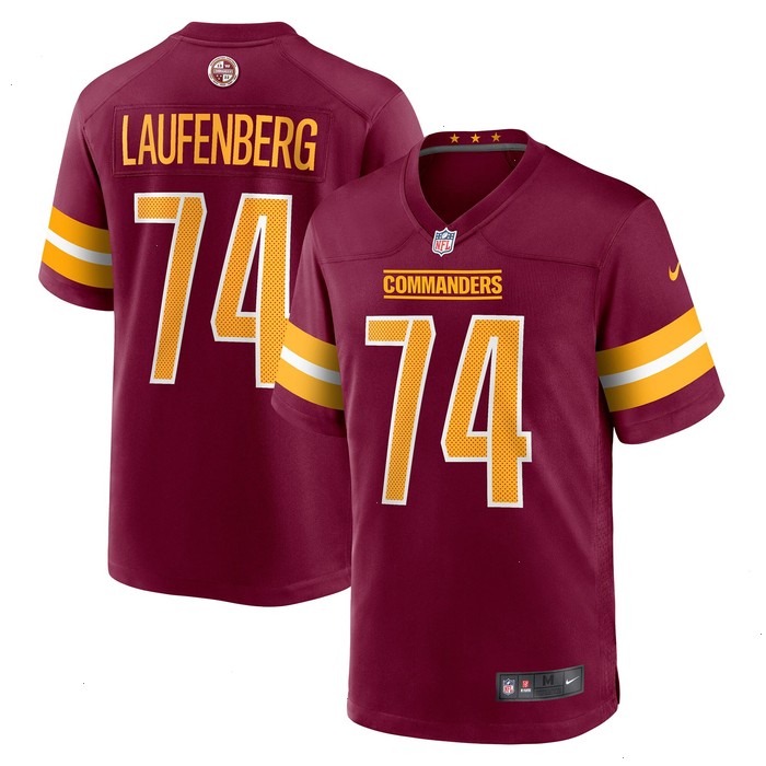 Nolan Laufenberg Washington Commanders Nike Game Jersey - Burgundy