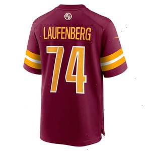 Nolan Laufenberg Washington Commanders Nike Game Jersey - Burgundy