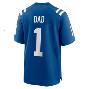 Number 1 Dad Indianapolis Colts Nike Game Jersey - Royal