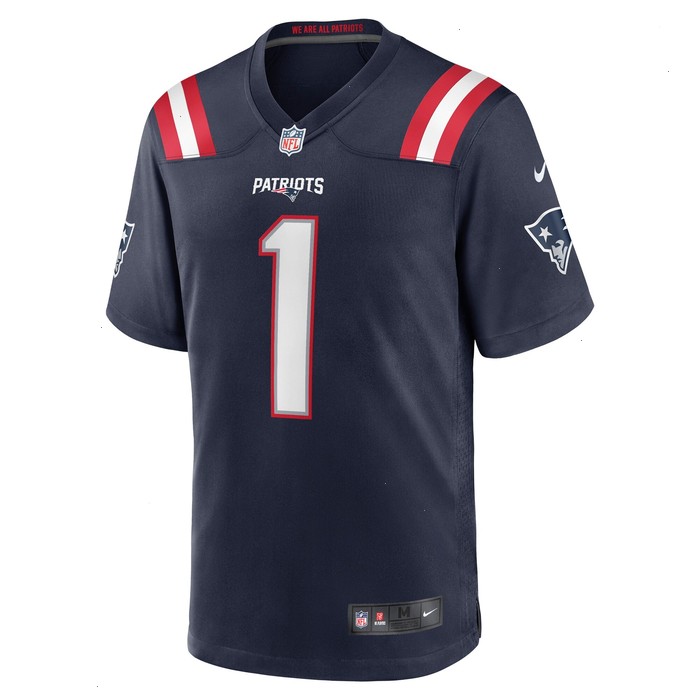 Number 1 Dad New England Patriots Nike Game Jersey - Navy