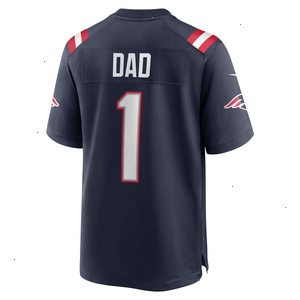 Number 1 Dad New England Patriots Nike Game Jersey - Navy