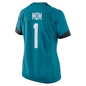 Number 1 Mom Jacksonville Jaguars Nike Women's Game Jersey - Teal