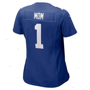 Number 1 Mom New York Giants Nike Women's Game Jersey - Royal