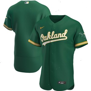 Oakland Athletics Nike Authentic Team Jersey - Kelly Green