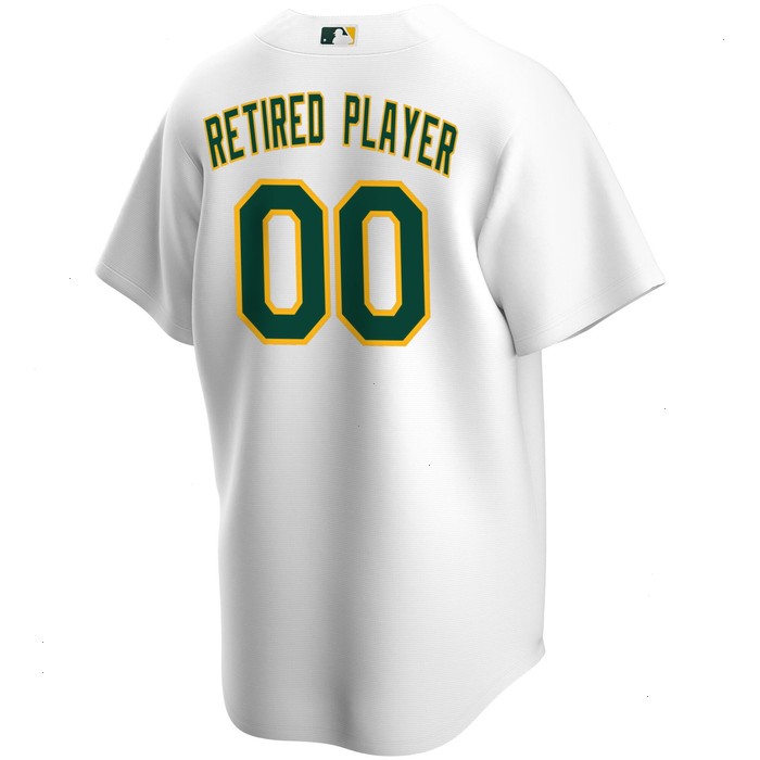 Oakland Athletics Nike Home Pick-A-Player Retired Roster Replica Jersey - White