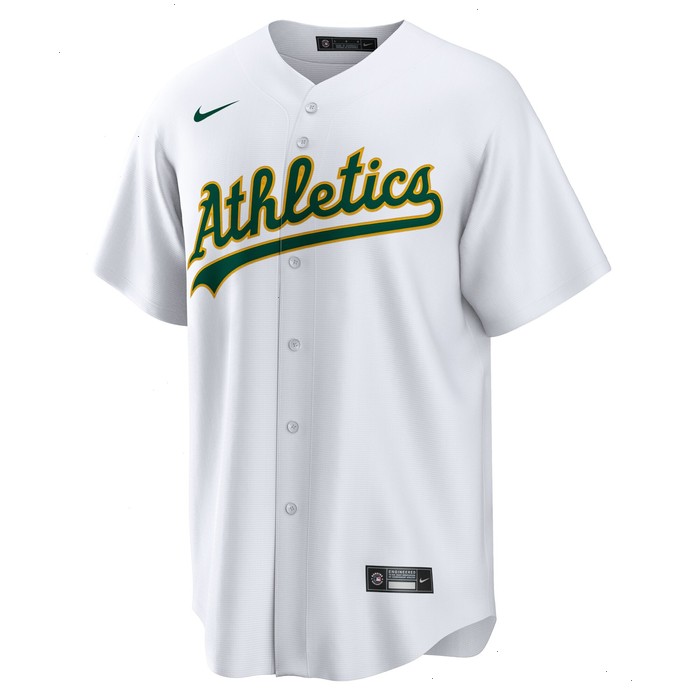 Oakland Athletics Nike Home Replica Team Jersey - White