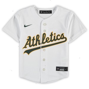 Oakland Athletics Nike Preschool Home Replica Team Jersey - White