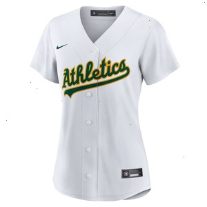 Oakland Athletics Nike Women's Home Blank Replica Jersey - White