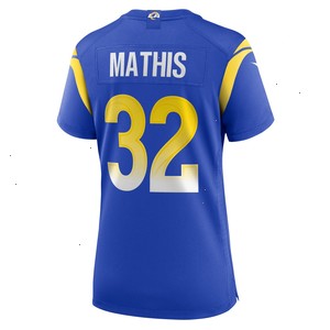 Ochaun Mathis Los Angeles Rams Nike Women's Home Game Jersey - Royal