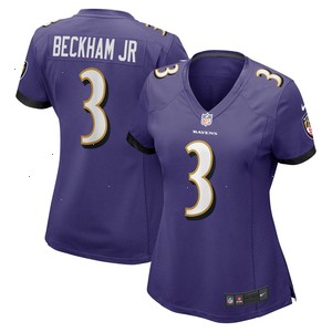 Odell Beckham Jr. Baltimore Ravens Nike Women's Game Jersey - Purple