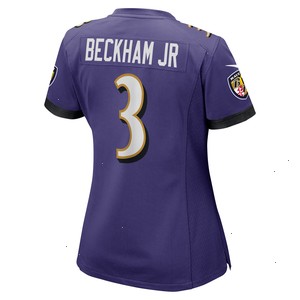 Odell Beckham Jr. Baltimore Ravens Nike Women's Game Jersey - Purple