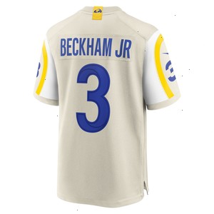 Odell Beckham Jr. Los Angeles Rams Nike Game Jersey - Bone