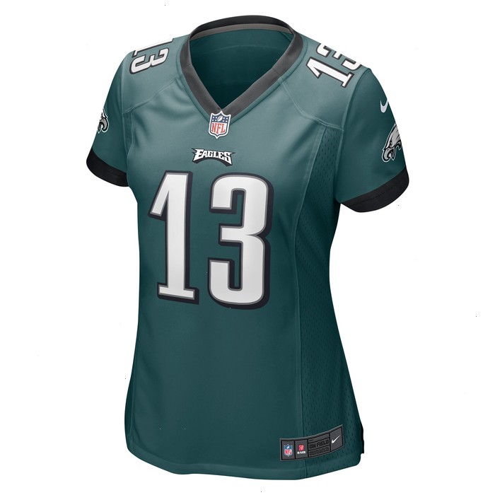 Olamide Zaccheaus Philadelphia Eagles Nike Women's Game Jersey - Midnight Green