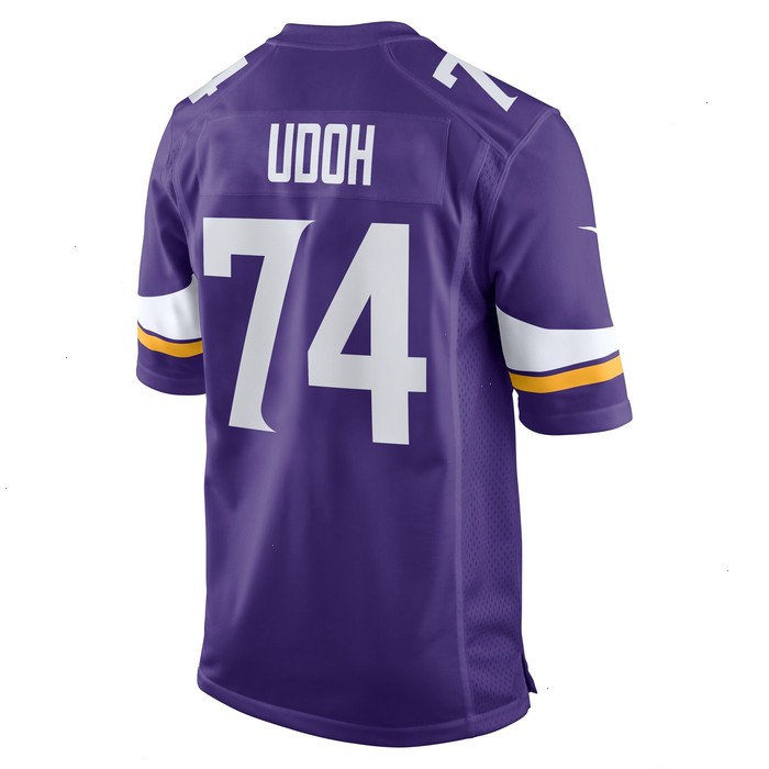 Oli Udoh Minnesota Vikings Nike Game Jersey - Purple