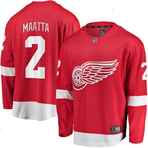 Olli Maatta Detroit Red Wings Fanatics Branded Home Breakaway Player Jersey - Red